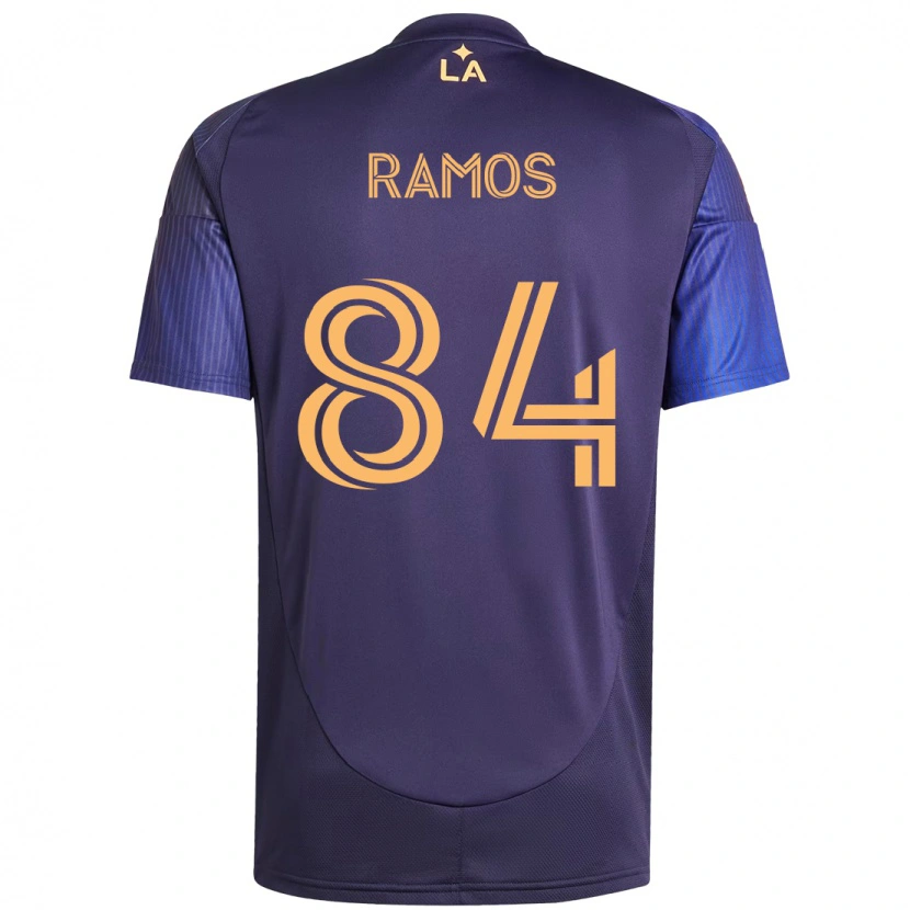 Danxen Herren Rubén Ramos #84 Lila Blau Auswärtstrikot Trikot 2025/26 T-Shirt Österreich