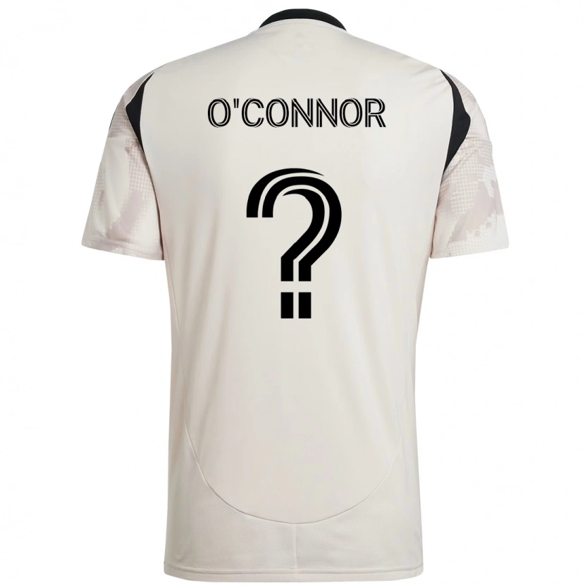 Danxen Herren Aidan O'connor #0 Beige Schwarz Auswärtstrikot Trikot 2025/26 T-Shirt Österreich