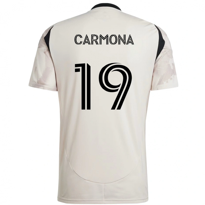 Danxen Herren Wikelman Carmona #19 Beige Schwarz Auswärtstrikot Trikot 2025/26 T-Shirt Österreich