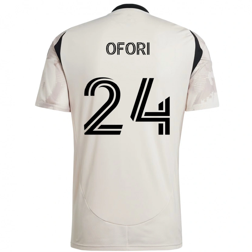 Danxen Herren Curtis Ofori #24 Beige Schwarz Auswärtstrikot Trikot 2025/26 T-Shirt Österreich