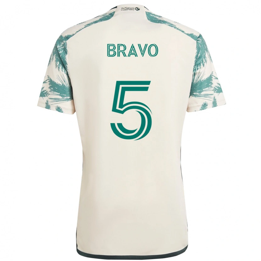 Danxen Herren Claudio Bravo #5 Beige Grün Auswärtstrikot Trikot 2025/26 T-Shirt Österreich