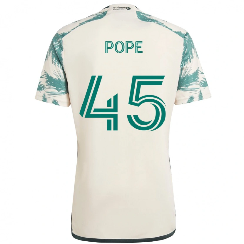 Danxen Herren Blake Pope #45 Beige Grün Auswärtstrikot Trikot 2025/26 T-Shirt Österreich