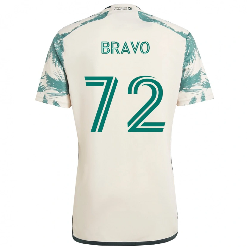 Danxen Herren Julian Bravo #72 Beige Grün Auswärtstrikot Trikot 2025/26 T-Shirt Österreich