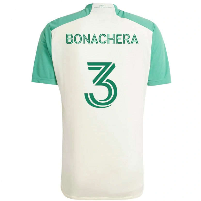 Danxen Herren Rubén Bonachera #3 Weiß Grün Auswärtstrikot Trikot 2025/26 T-Shirt Österreich