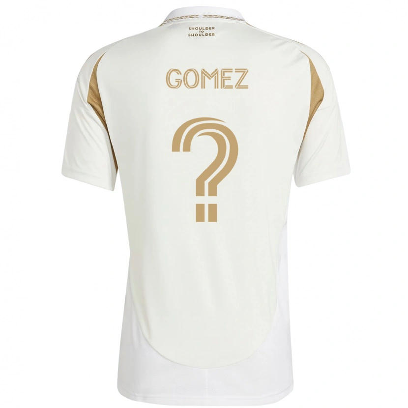 Danxen Herren Azyk Gómez #0 Weiß Braun Auswärtstrikot Trikot 2025/26 T-Shirt Österreich