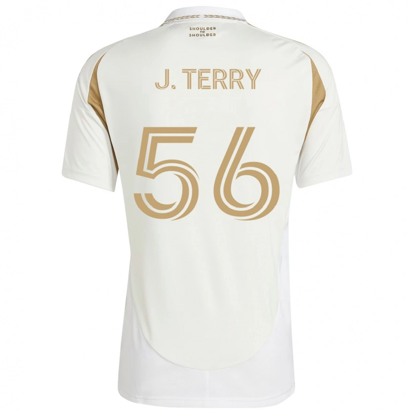 Danxen Herren Jude Terry #56 Weiß Braun Auswärtstrikot Trikot 2025/26 T-Shirt Österreich