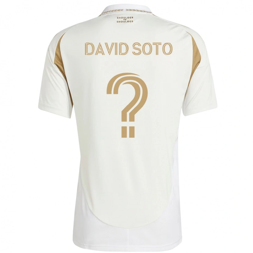 Danxen Herren David Soto #0 Weiß Braun Auswärtstrikot Trikot 2025/26 T-Shirt Österreich