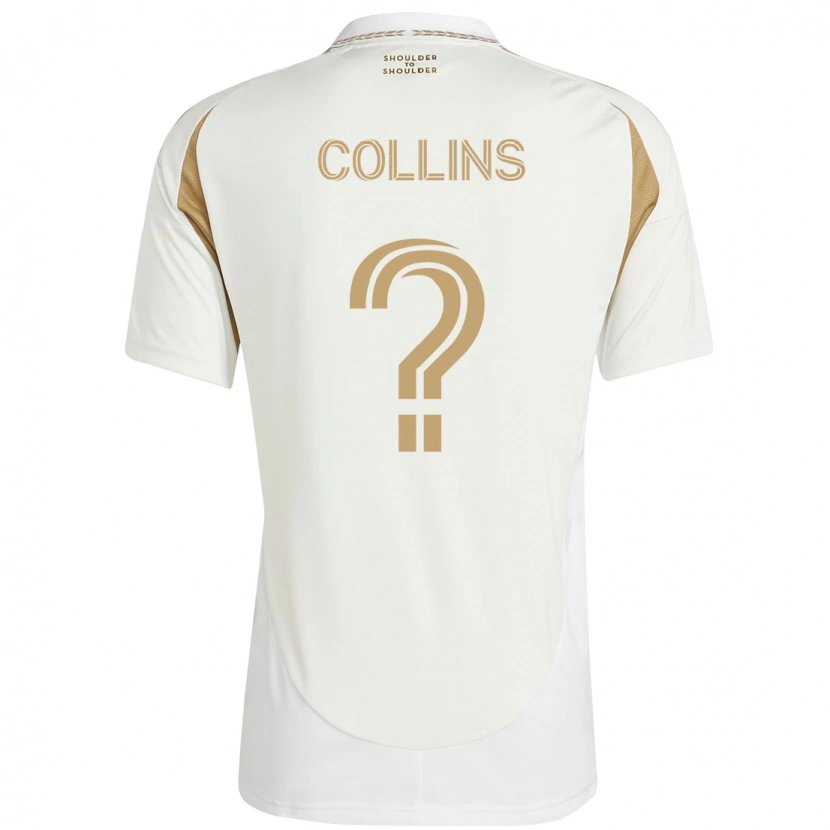 Danxen Herren Slate Collins #0 Weiß Braun Auswärtstrikot Trikot 2025/26 T-Shirt Österreich