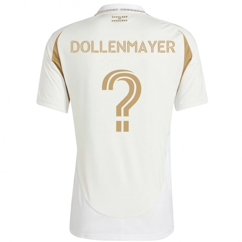 Danxen Herren Noah Dollenmayer #0 Weiß Braun Auswärtstrikot Trikot 2025/26 T-Shirt Österreich