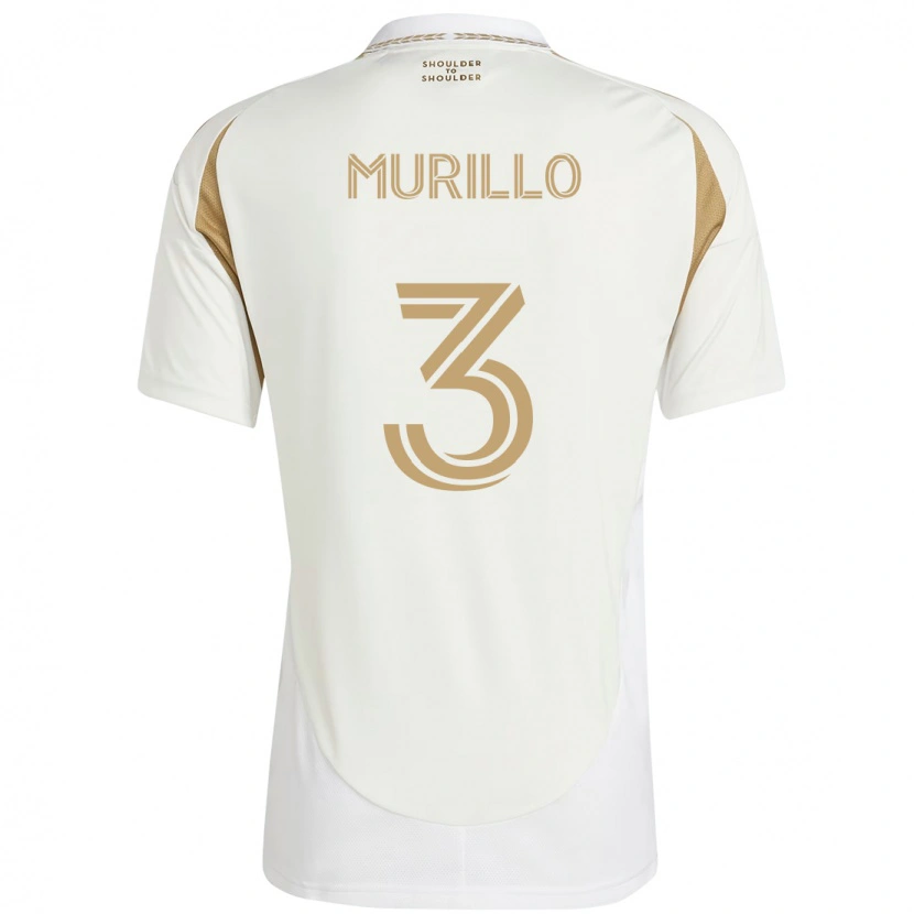 Danxen Herren Jesús Murillo #3 Weiß Braun Auswärtstrikot Trikot 2025/26 T-Shirt Österreich