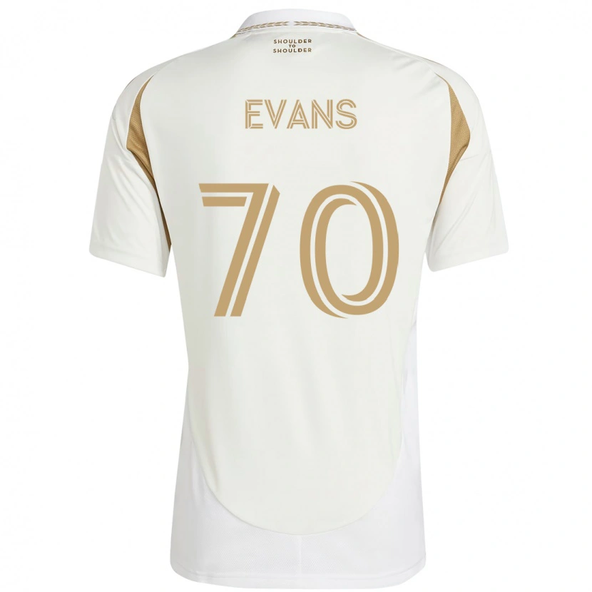 Danxen Herren Matthew Evans #70 Weiß Braun Auswärtstrikot Trikot 2025/26 T-Shirt Österreich