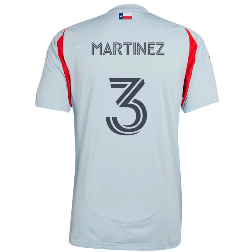 Danxen Herren José Antonio Martínez #3 Hellblau Rot Auswärtstrikot Trikot 2025/26 T-Shirt Österreich