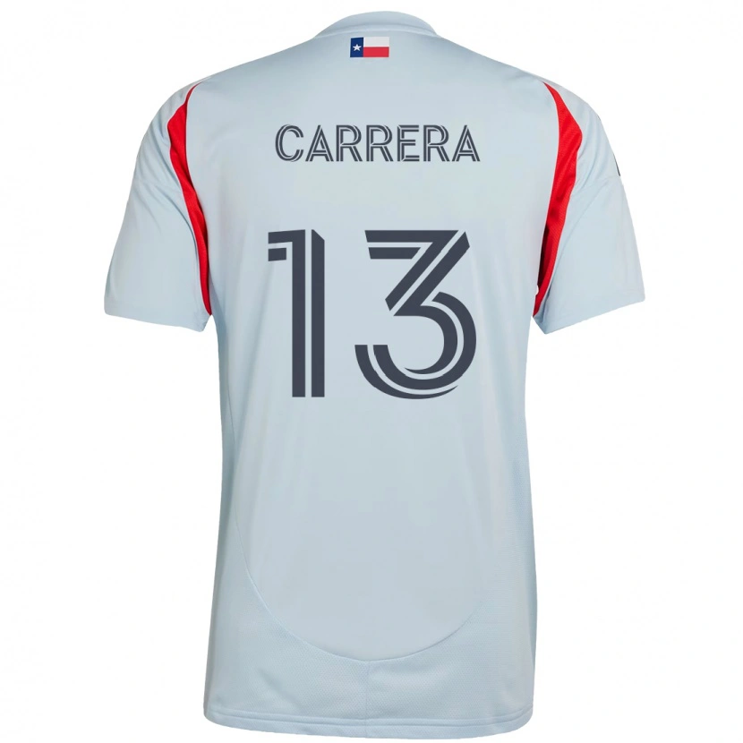 Danxen Herren Antonio Carrera #13 Hellblau Rot Auswärtstrikot Trikot 2025/26 T-Shirt Österreich
