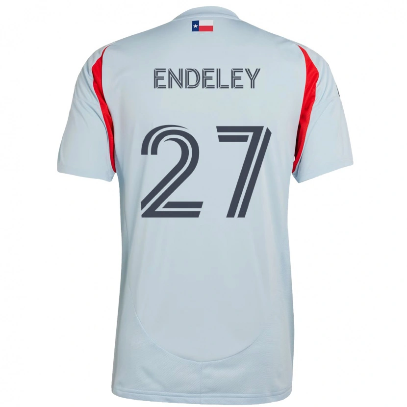 Danxen Herren Herbert Endeley #27 Hellblau Rot Auswärtstrikot Trikot 2025/26 T-Shirt Österreich