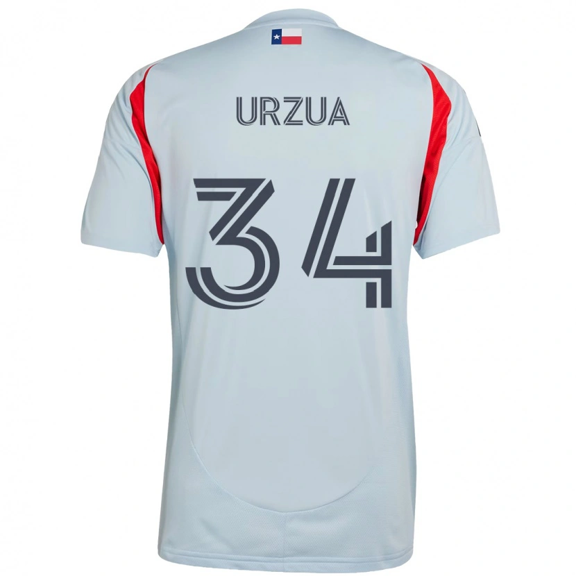 Danxen Herren Alejandro Urzua #34 Hellblau Rot Auswärtstrikot Trikot 2025/26 T-Shirt Österreich
