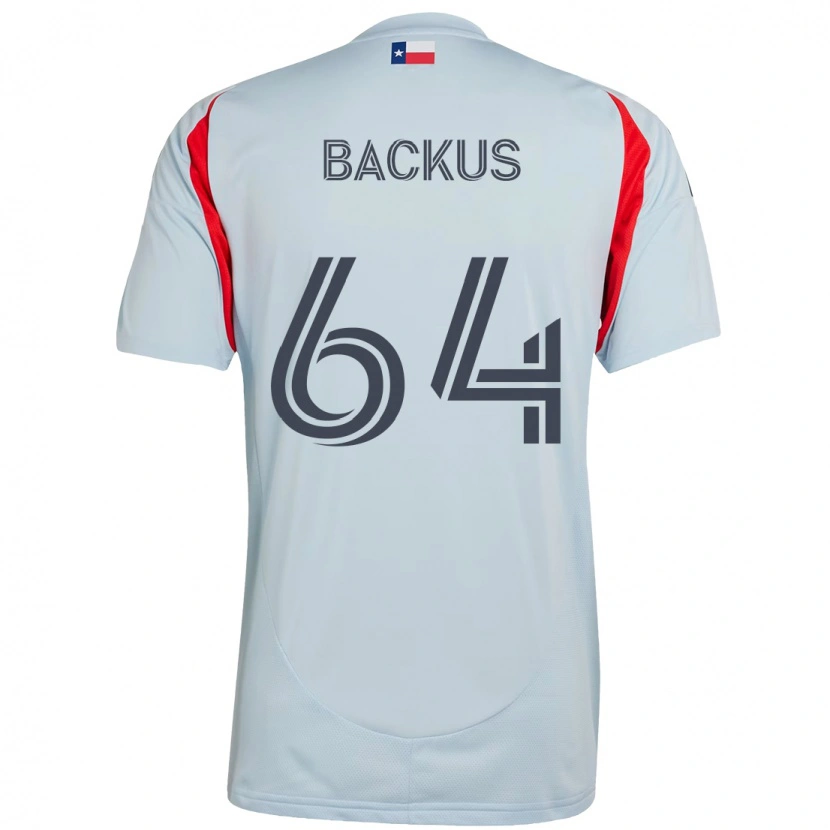 Danxen Herren Braeden Backus #64 Hellblau Rot Auswärtstrikot Trikot 2025/26 T-Shirt Österreich