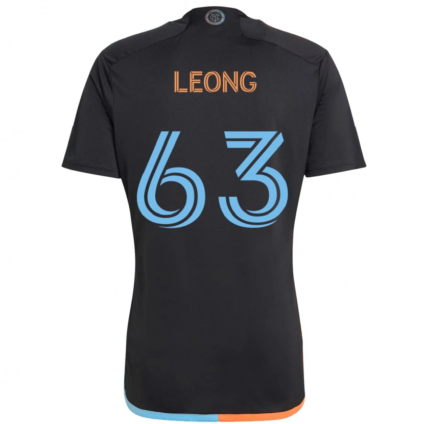 Danxen Herren Matthew Leong #63 Schwarz Blau Orange Auswärtstrikot Trikot 2025/26 T-Shirt Österreich