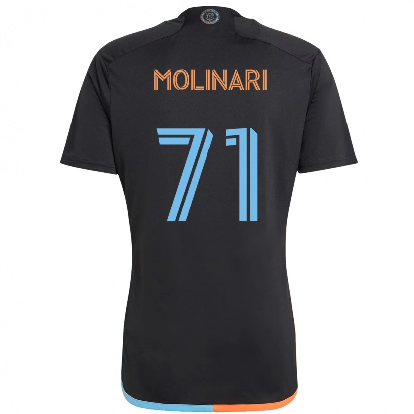 Danxen Herren Peter Molinari #71 Schwarz Blau Orange Auswärtstrikot Trikot 2025/26 T-Shirt Österreich