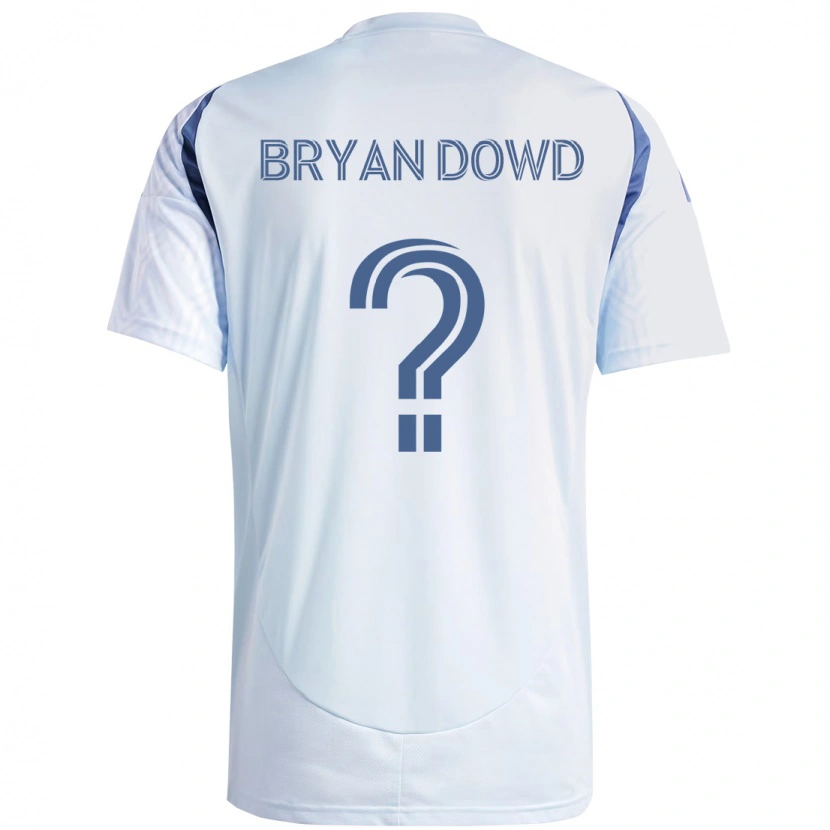 Danxen Herren Bryan Dowd #0 Hellhimmelblau Blau Auswärtstrikot Trikot 2025/26 T-Shirt Österreich