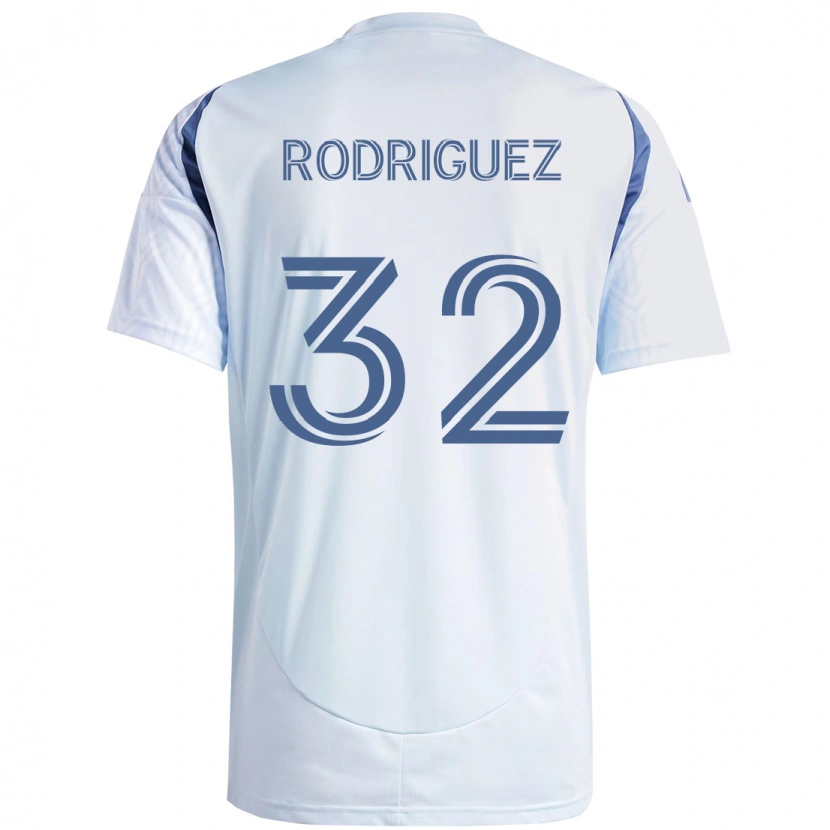 Danxen Herren Missael Rodríguez #32 Hellhimmelblau Blau Auswärtstrikot Trikot 2025/26 T-Shirt Österreich