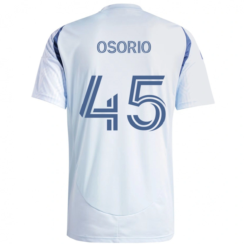 Danxen Herren Harold Osorio #45 Hellhimmelblau Blau Auswärtstrikot Trikot 2025/26 T-Shirt Österreich