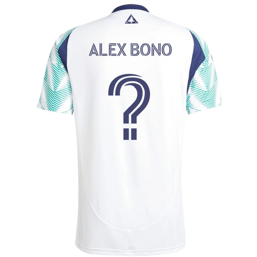 Danxen Herren Alex Bono #0 Weiß Blau Auswärtstrikot Trikot 2025/26 T-Shirt Österreich