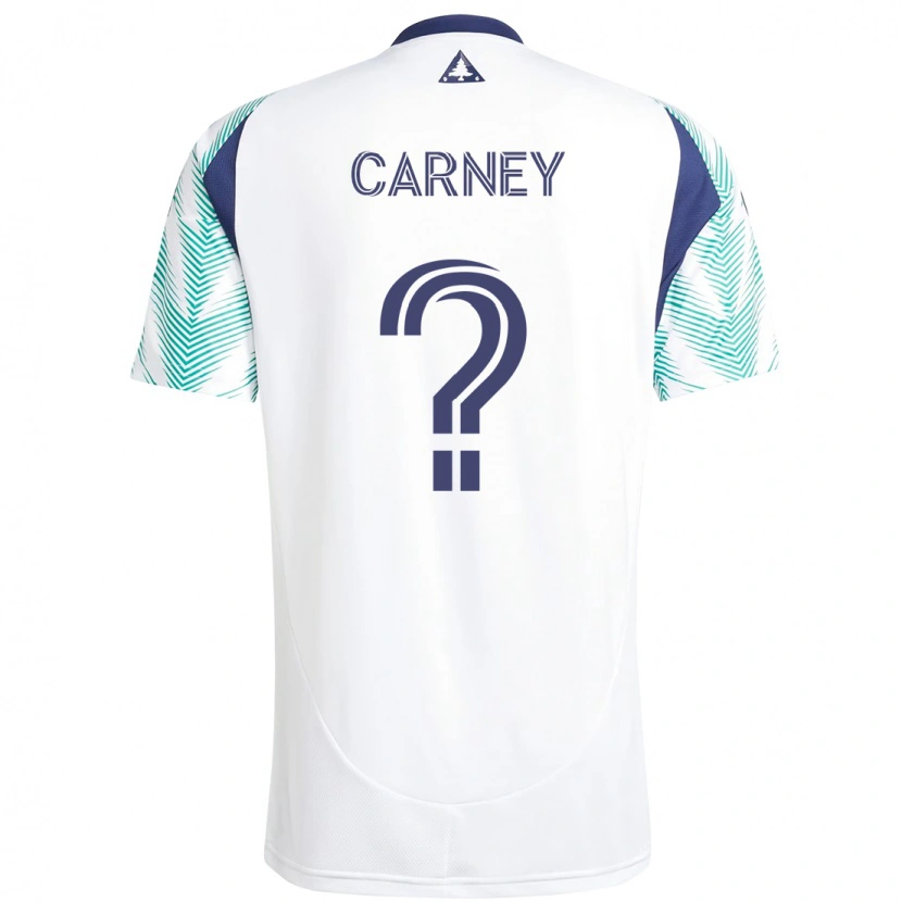 Danxen Herren Ryan Carney #0 Weiß Blau Auswärtstrikot Trikot 2025/26 T-Shirt Österreich