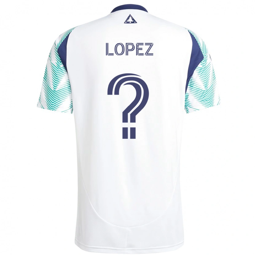 Danxen Herren Darwin Lopez #0 Weiß Blau Auswärtstrikot Trikot 2025/26 T-Shirt Österreich