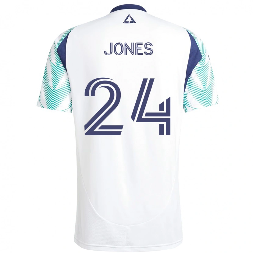 Danxen Herren Dejuan Jones #24 Weiß Blau Auswärtstrikot Trikot 2025/26 T-Shirt Österreich