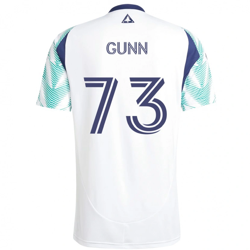 Danxen Herren Jd Gunn #73 Weiß Blau Auswärtstrikot Trikot 2025/26 T-Shirt Österreich