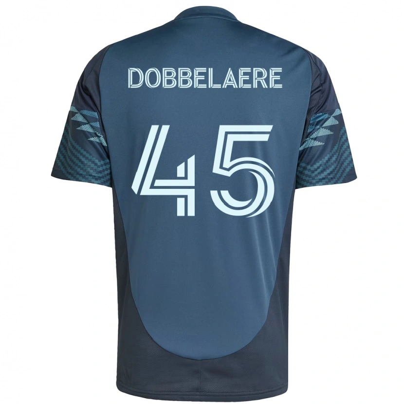 Danxen Herren Ethan Dobbelaere #45 Hellblau Auswärtstrikot Trikot 2025/26 T-Shirt Österreich