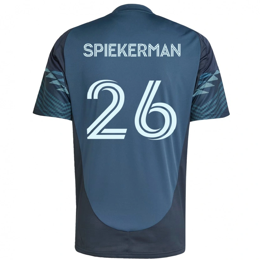 Danxen Herren Stephanie Spiekerman #26 Hellblau Auswärtstrikot Trikot 2025/26 T-Shirt Österreich