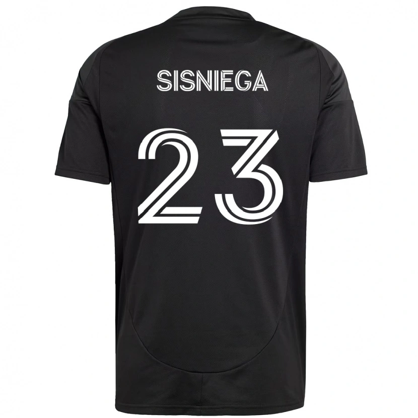Danxen Herren Pablo Sisniega #23 Schwarz Weiß Auswärtstrikot Trikot 2025/26 T-Shirt Österreich