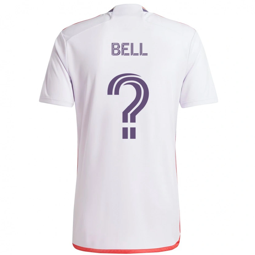 Danxen Herren Dominic Bell #0 Weiß Lila Auswärtstrikot Trikot 2025/26 T-Shirt Österreich
