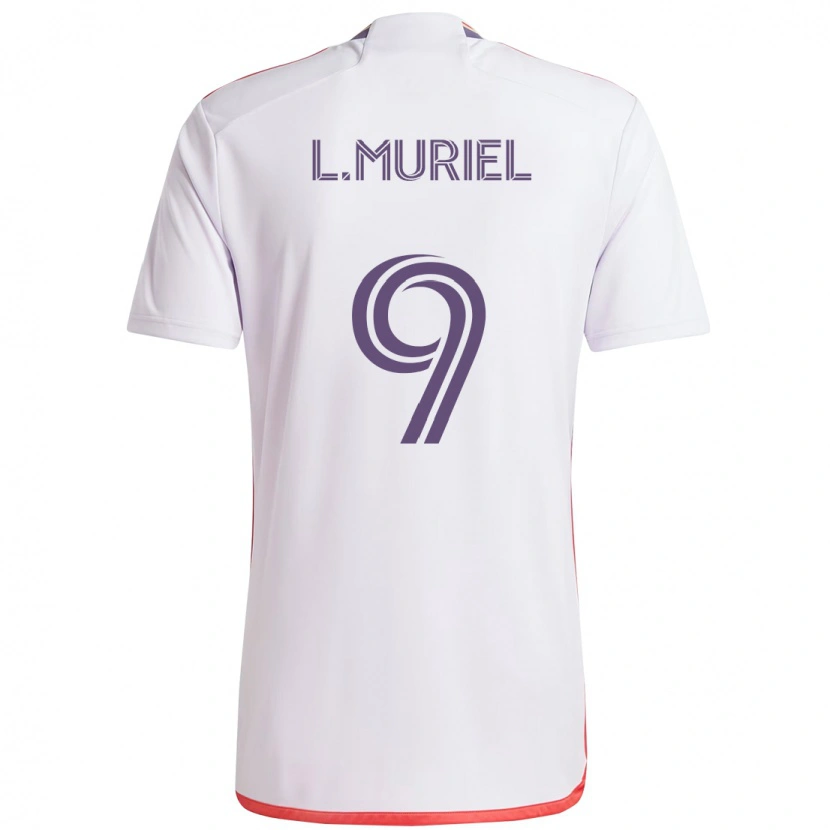 Danxen Herren Luis Muriel #9 Weiß Lila Auswärtstrikot Trikot 2025/26 T-Shirt Österreich