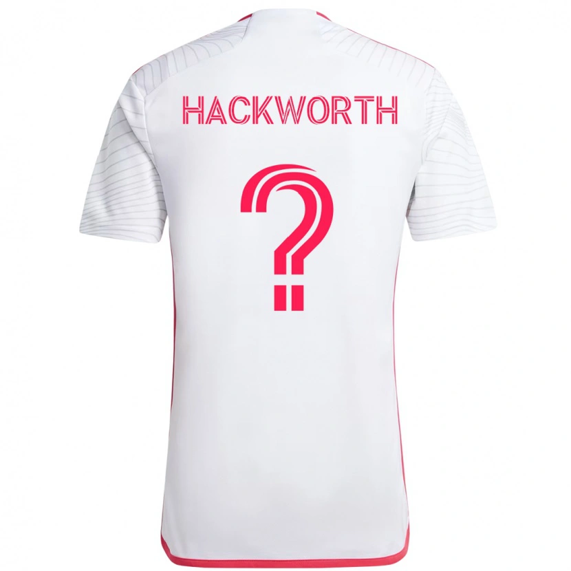 Danxen Herren Larsen Hackworth #0 Weiß Magenta Auswärtstrikot Trikot 2025/26 T-Shirt Österreich