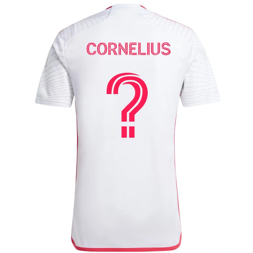 Danxen Herren Lorenzo Cornelius #0 Weiß Magenta Auswärtstrikot Trikot 2025/26 T-Shirt Österreich