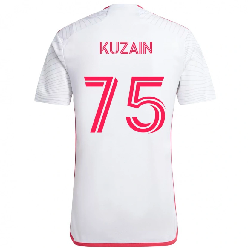 Danxen Herren Wan Kuzain #75 Weiß Magenta Auswärtstrikot Trikot 2025/26 T-Shirt Österreich