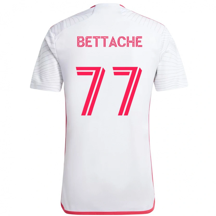 Danxen Herren Faysal Bettache #77 Weiß Magenta Auswärtstrikot Trikot 2025/26 T-Shirt Österreich