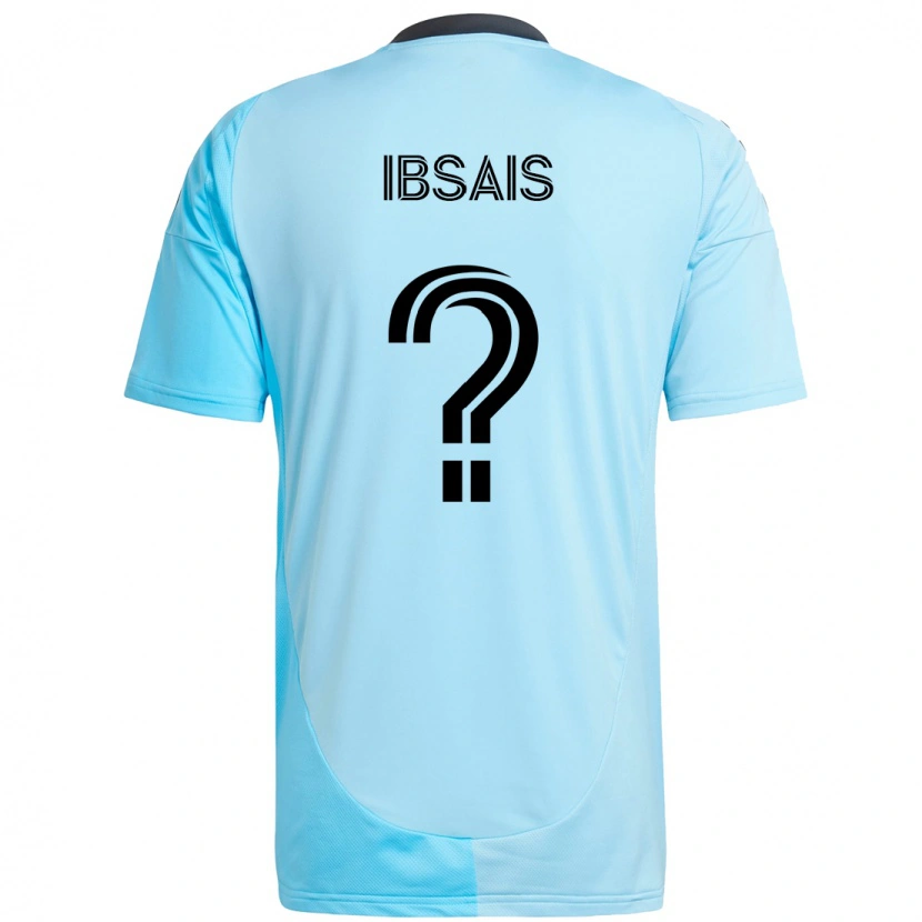 Danxen Herren Tamer Ibsais #0 Himmelblau Auswärtstrikot Trikot 2025/26 T-Shirt Österreich