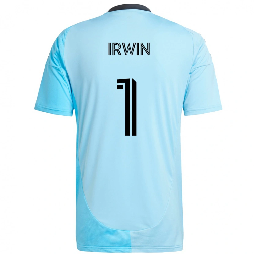 Danxen Herren Clint Irwin #1 Himmelblau Auswärtstrikot Trikot 2025/26 T-Shirt Österreich