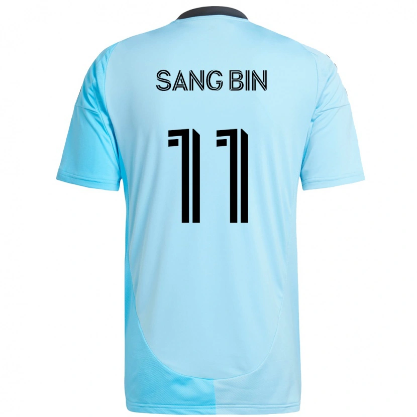 Danxen Herren Sang-Bin Jeong #11 Himmelblau Auswärtstrikot Trikot 2025/26 T-Shirt Österreich