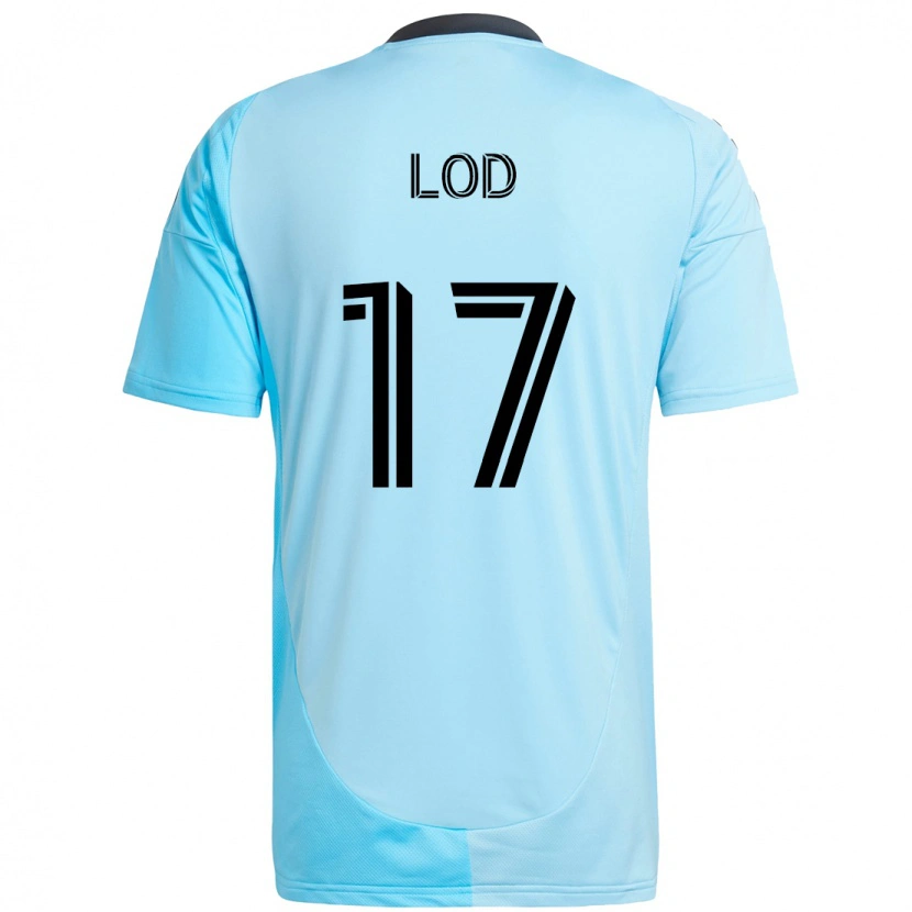 Danxen Herren Robin Lod #17 Himmelblau Auswärtstrikot Trikot 2025/26 T-Shirt Österreich
