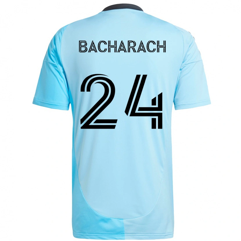 Danxen Herren Hugo Bacharach #24 Himmelblau Auswärtstrikot Trikot 2025/26 T-Shirt Österreich