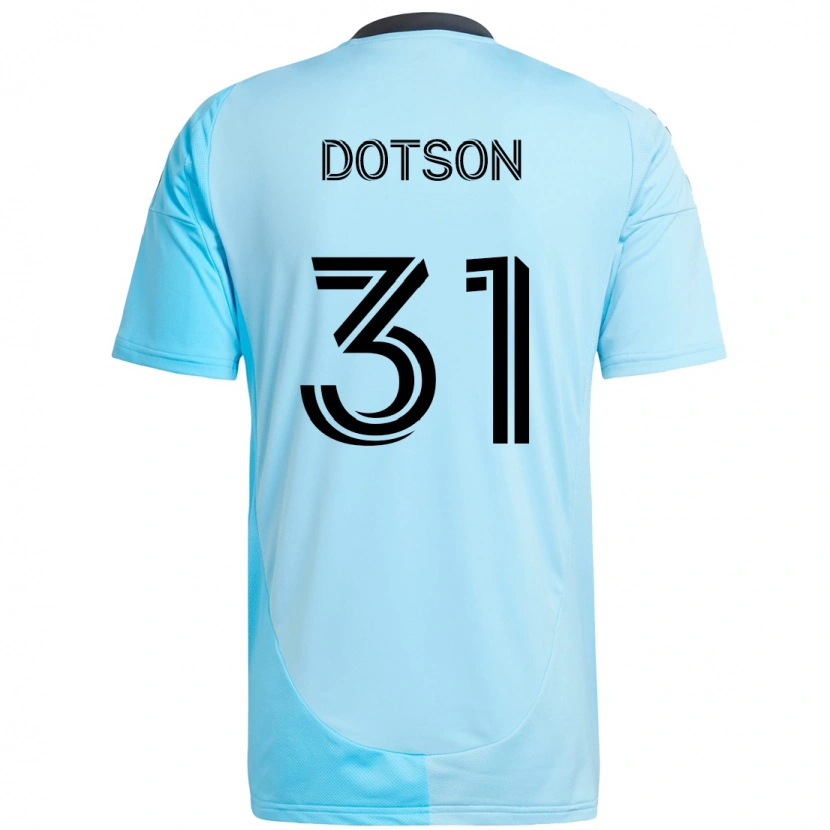 Danxen Herren Hassani Dotson #31 Himmelblau Auswärtstrikot Trikot 2025/26 T-Shirt Österreich