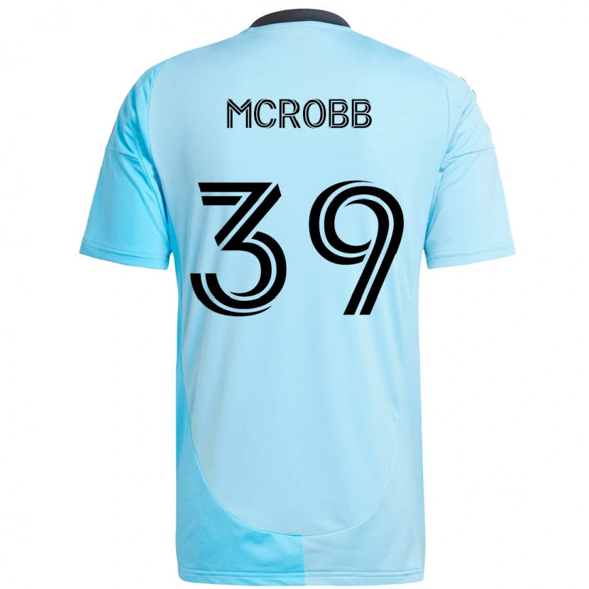 Danxen Herren Finn Mcrobb #39 Himmelblau Auswärtstrikot Trikot 2025/26 T-Shirt Österreich