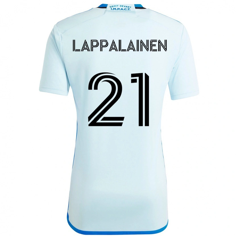 Danxen Herren Lassi Lappalainen #21 Himmelblau Dunkelblau Auswärtstrikot Trikot 2025/26 T-Shirt Österreich
