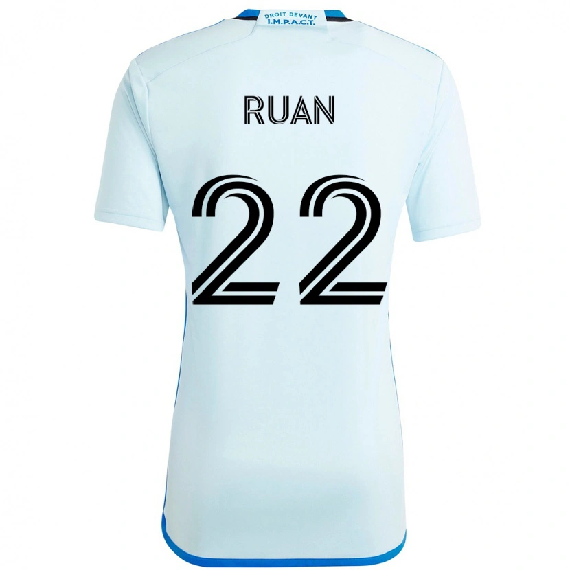 Danxen Herren Ruan #22 Himmelblau Dunkelblau Auswärtstrikot Trikot 2025/26 T-Shirt Österreich
