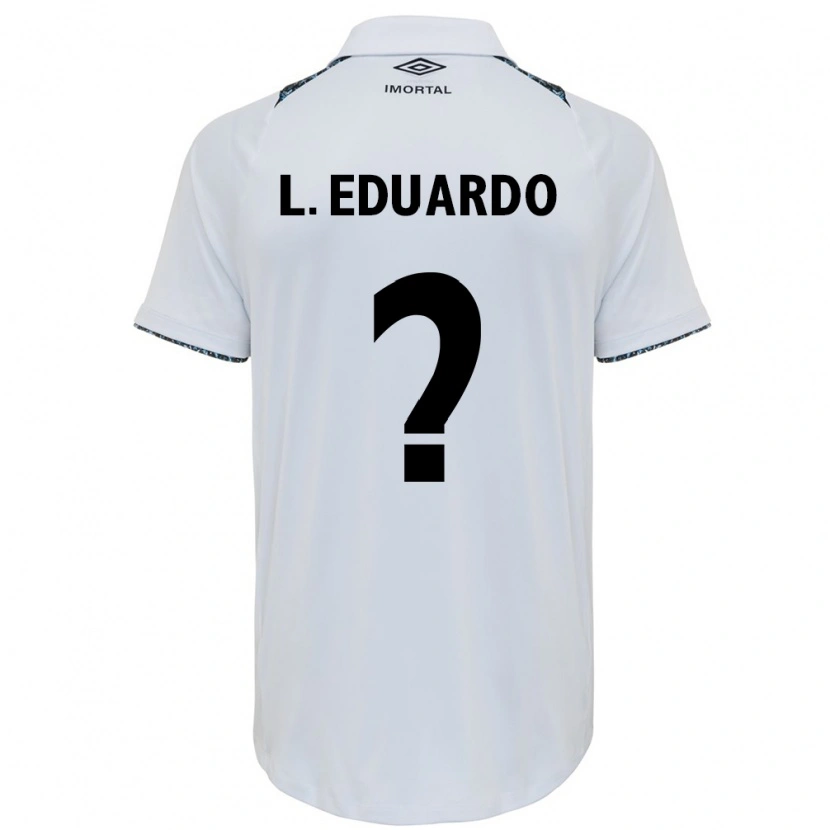 Danxen Herren Luis Eduardo #0 Weiß Blau Auswärtstrikot Trikot 2025/26 T-Shirt Österreich