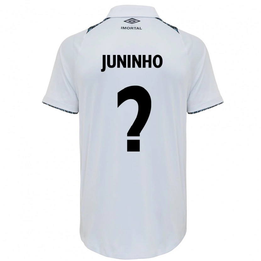 Danxen Herren Juninho #0 Weiß Blau Auswärtstrikot Trikot 2025/26 T-Shirt Österreich